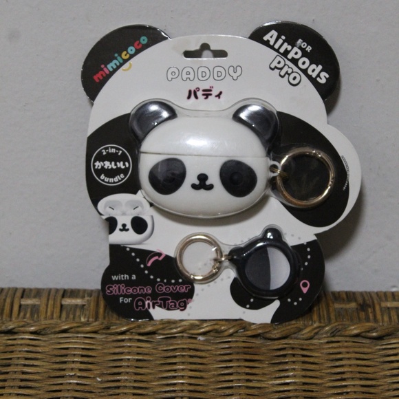 mimicoco AirPods Pro. Paddy. 2 in 1 bundle. Silicone cover for Air Tag. - Picture 4 of 4